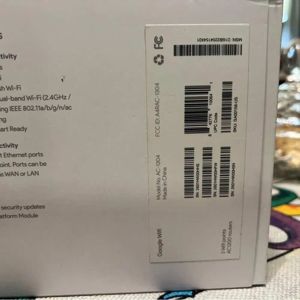 Google home Wi-Fi system by google Like new